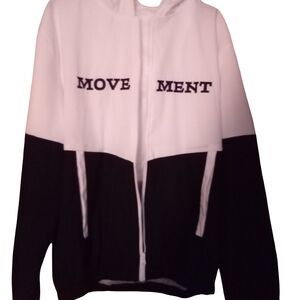 Black and White Hoodie